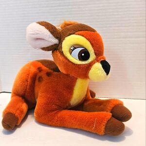 Vintage‎ 12x7 Bambi stuffed animal~Disney~